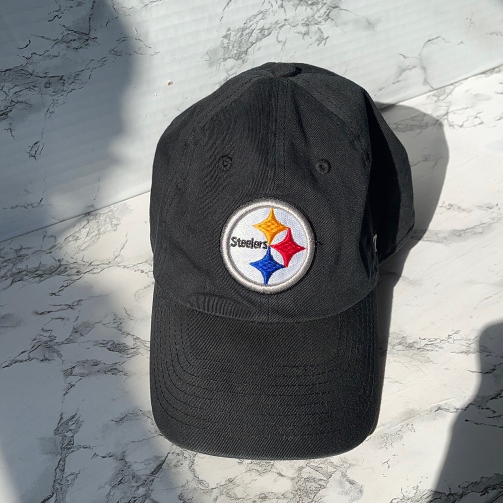47 BRAND PITTSBURG STEELERS ADJUSTABLE DAD CAP